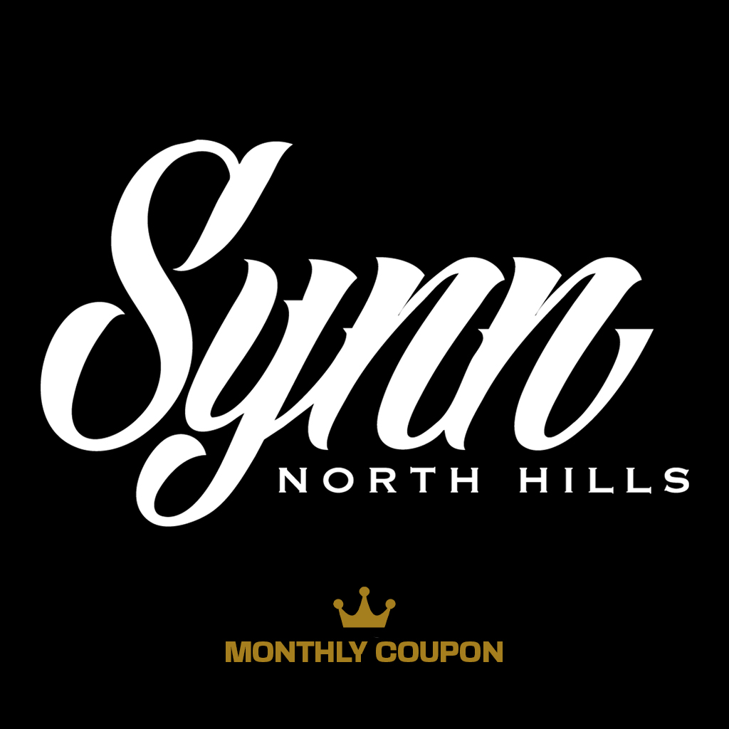SYNN NORTH HILLS  monthly coupon.
