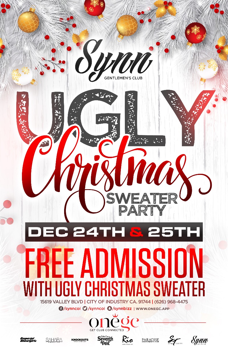 UGLY CHRISTMAS SWEATER PARTY 