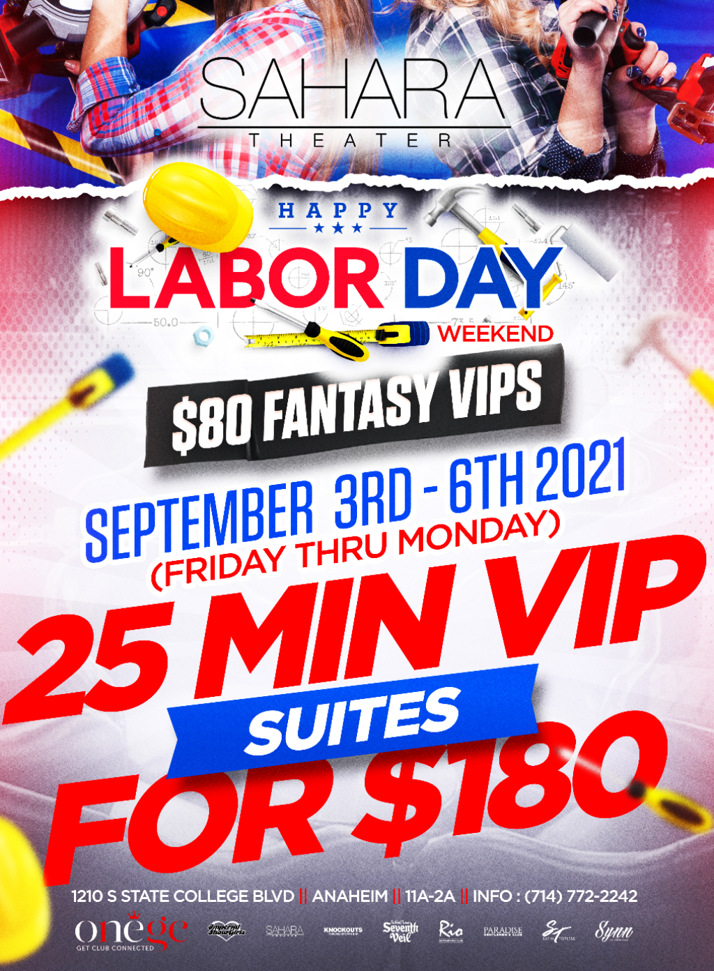 LABOR DAY WEEKEND SPECIAL